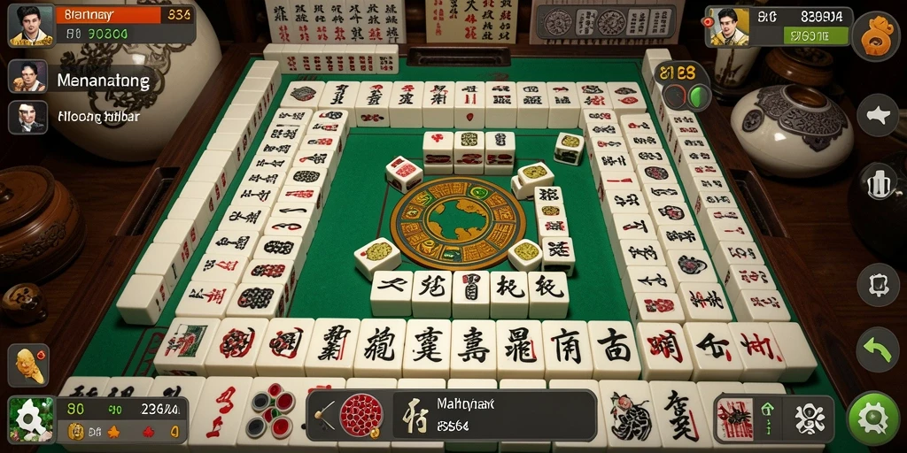 Menampilkan gameplay seru dan menantang dari Mahjong.