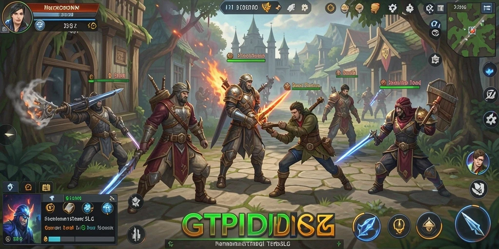 Tangkapan layar gameplay GTPIDN yang menampilkan strategi dan interaksi antar pemain.