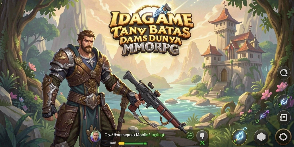 Menampilkan pertarungan seru dan eksplorasi dunia di <strong>IDAGAME</strong>.