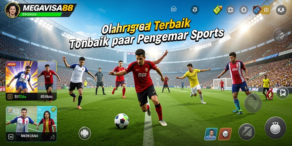 Gameplay menegangkan di lapangan olahraga MEGAVISA88.