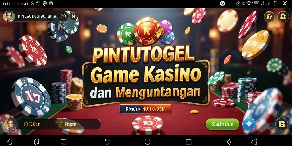 Gameplay PINTUTOGEL menampilkan keseruan Kasino yang nyata.