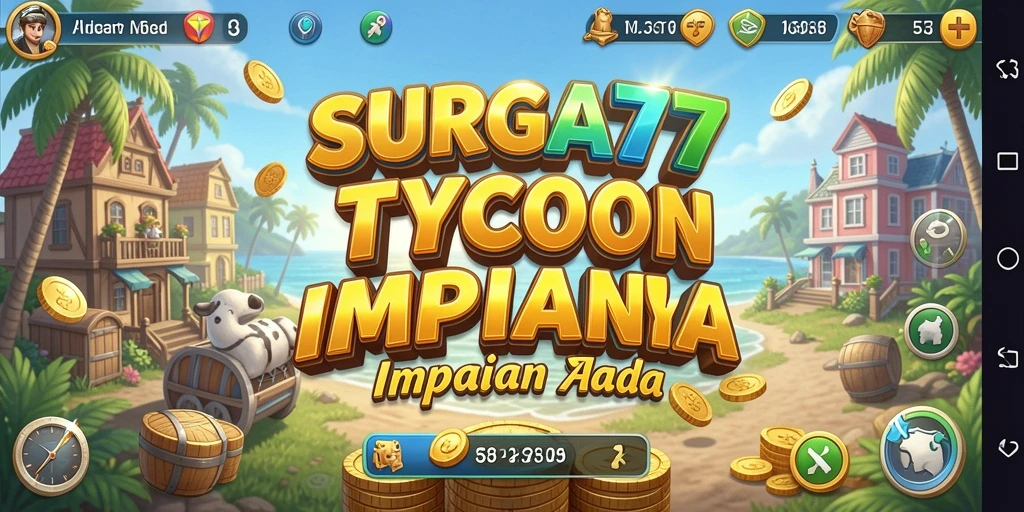 Tampilan gameplay menarik di SURGA77 dengan banyak opsi bisnis.